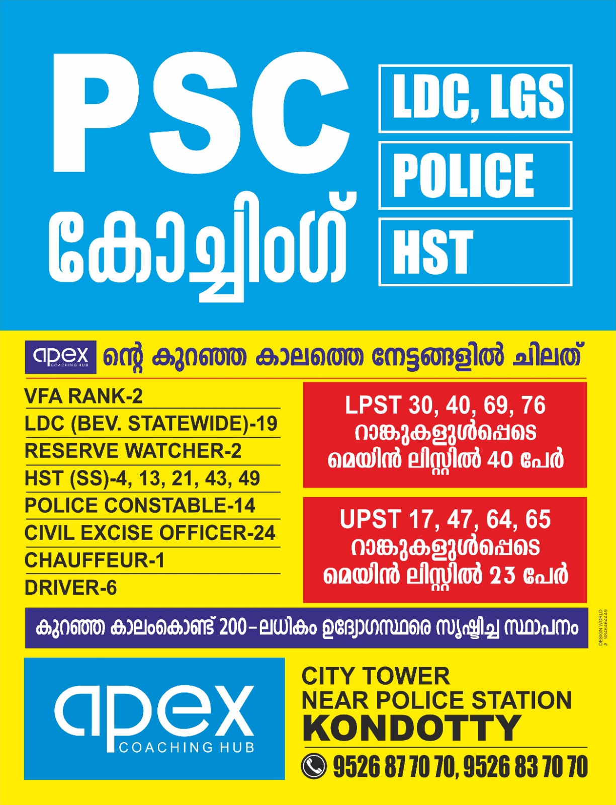 Apex Coaching Hub Kondotty