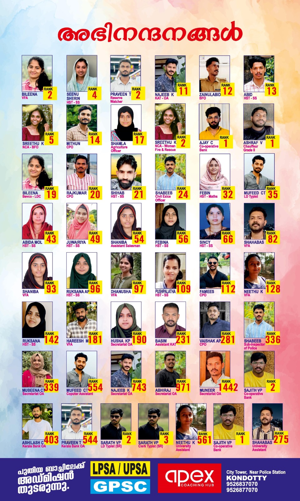 Apex Coaching Hub Kondotty
